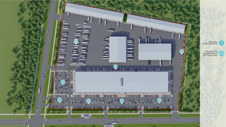 Первые этажи возведены: в Актау продолжается строительство оптово-распределительного центра