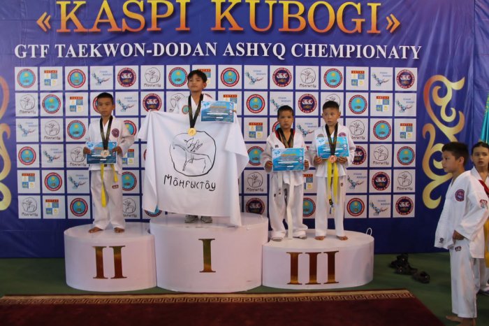 Мангистауские спортсмены заняли первое общекомандное место на республиканском чемпионате по тхэквондо GTF
