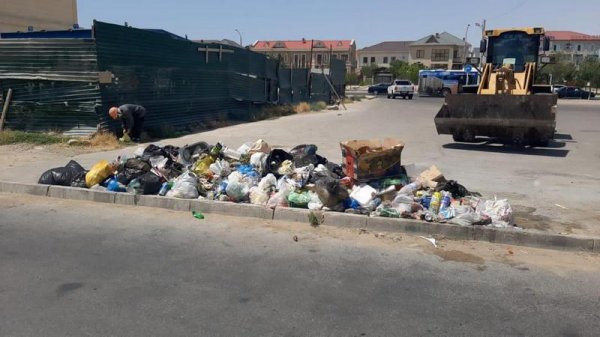 Хозяева частных домов не заключают договоры по вывозу ТБО в Актау