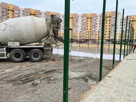 В Актау  строят спортплощадку для людей с ограниченными возможностями