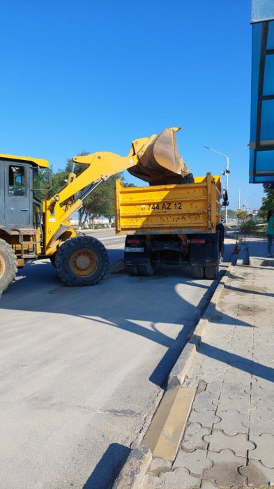С городских улиц Актау откачали больше 47 тысяч кубометров воды