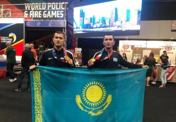 Полицейские из Актау отличились на Всемирных играх в Нидерландах