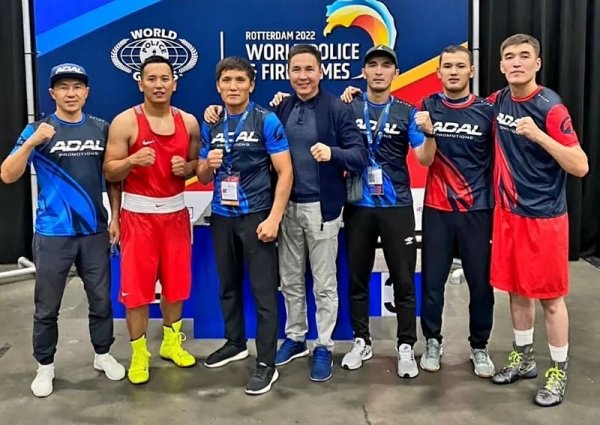 Полицейские из Актау отличились на Всемирных играх в Нидерландах