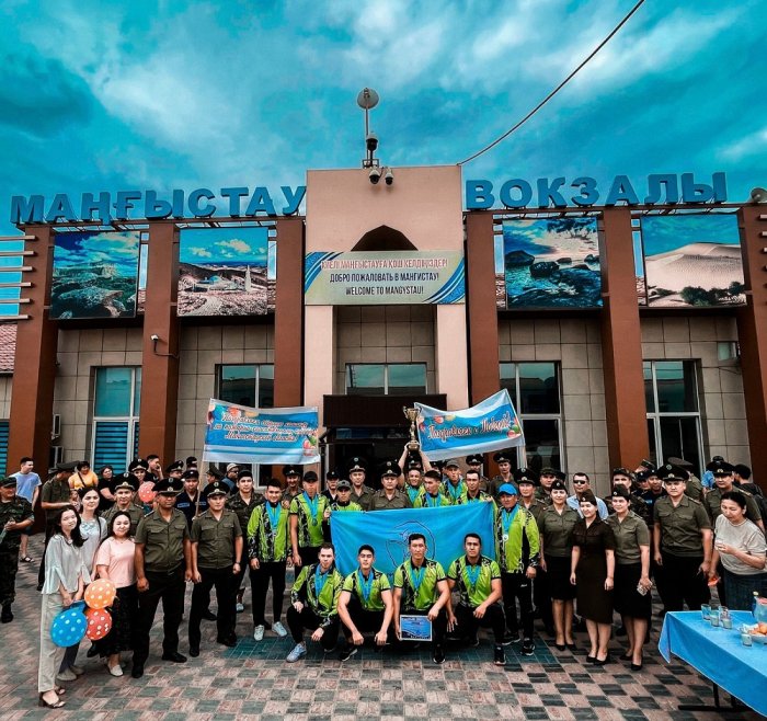 Мангистауские спасатели заняли второе общекомандное место на чемпионате РК по пожарно-спасательному спорту