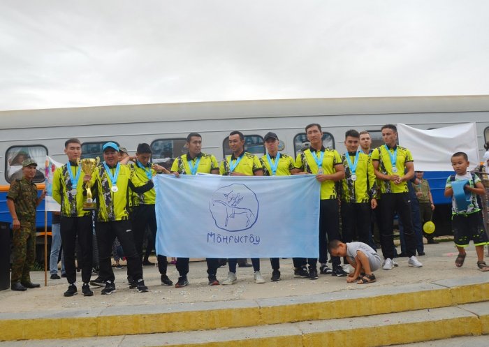 Мангистауские спасатели заняли второе общекомандное место на чемпионате РК по пожарно-спасательному спорту