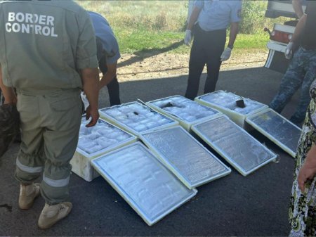 100 килограммов черной икры пытались вывезти из Казахстана в Россию