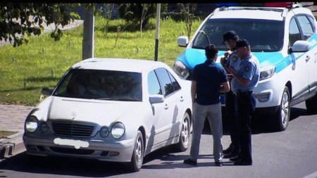 Незаконный способ не платить штрафы придумал водитель из Туркестана