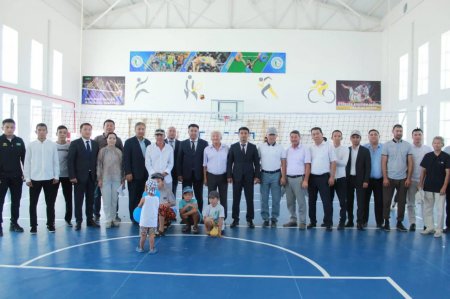 В селе Баутино открылся спортивный комплекс на 100 человек