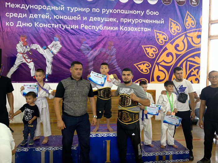 Спортсмены из Мангистау привезли 28 медалей с международного турнира по рукопашному бою