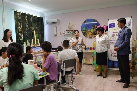 В Тупкараганском районе открылся кружок для школьников с особыми образовательными потребностями