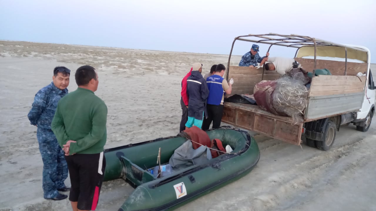 У браконьера в Мангистау изъято 34 килограмма рыбы