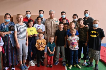 Токаев обратился к пострадавшим от пожаров в Костанайской области