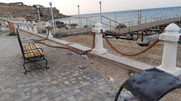 «Скальную тропу» изуродовали в Актау