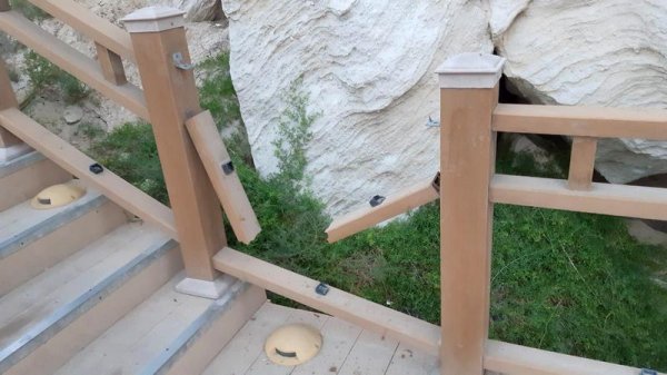 «Скальную тропу» изуродовали в Актау