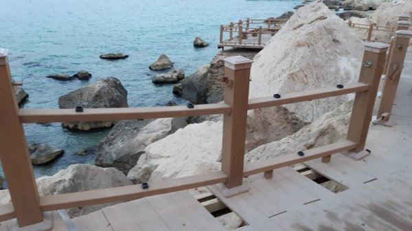 «Скальную тропу» изуродовали в Актау