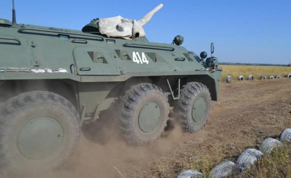 Экипаж БТР из Актау признан лучшим