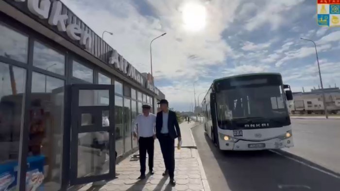 Новые автобусные остановки с туалетами появились в Актау