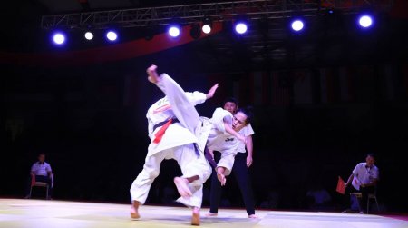 В Жанаозене впервые прошёл чемпионат Азии по кекушинкай карате-до KWF