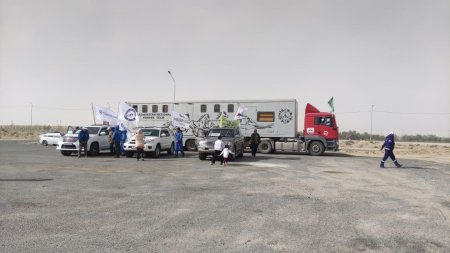 Мангистауская команда «Кокмойнак» добралась до Бейнеу