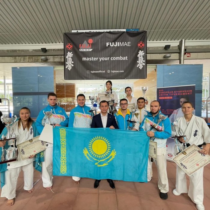 Мангистауская спортсменка стала чемпионкой Европы по кекушинкай карате
