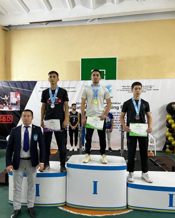 Мангистауские пауэрлифтеры стали призёрами чемпионата Казахстана
