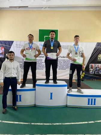 Мангистауские пауэрлифтеры стали призёрами чемпионата Казахстана