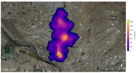 NASA обнаружило крупнейшую утечку метана в Туркменистане