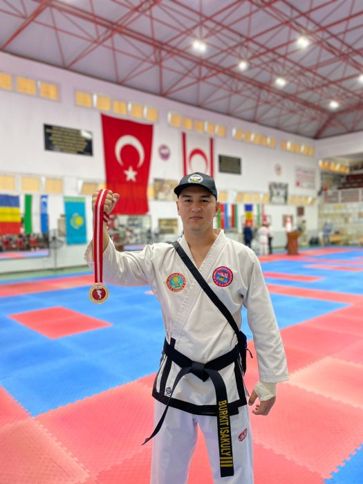 Таэквондисты из Актау завоевали 14 медалей на открытом чемпионате Евразии