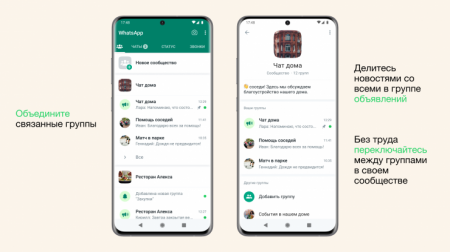 Большое обновление WhatsApp: что изменилось