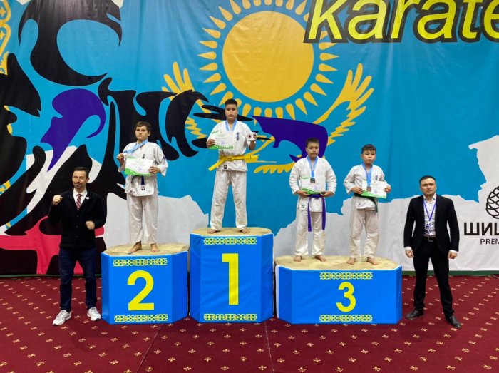 Актауские спортсмены привезли шесть медалей с Кубка Республики Казахстан по ашихара-карате