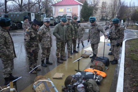 Комиссия ОБСЕ проверила воинские части десантно-штурмовых войск Казахстана 
