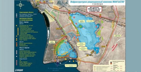 СМИ: Создание второго «моря» в Мангистау может обернуться экологической катастрофой