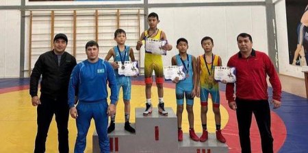 Жанаозенцы завоевали восемь медалей на областном турнире по вольной борьбе