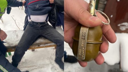 Эвакуировали жильцов дома: мужчину с гранатой задержали в Павлодаре 