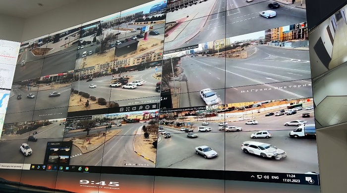 В Центре оперативного управления Актау обновили видеостену: ещё больше камер помогут выявлять правонарушения