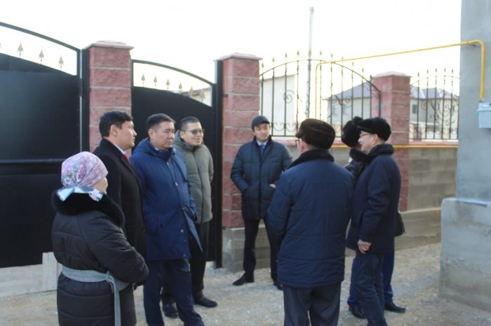 Газ провели в жилой массив «Бегей» села Акшукур