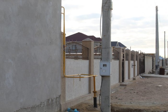 Газ провели в жилой массив «Бегей» села Акшукур