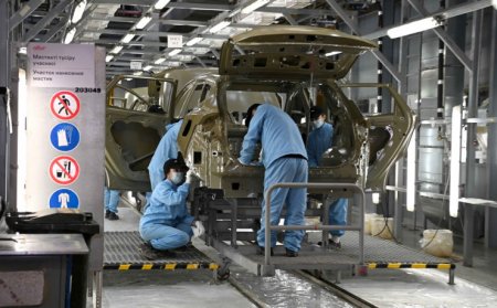 Производство Kia Sportage запустил Токаев в Костанайской области