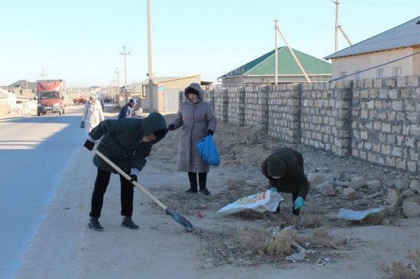 Свыше 940 тонн мусора: масштабный субботник провели в Жанаозене