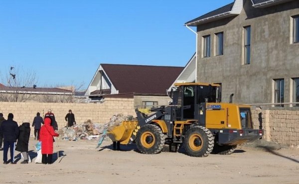 Свыше 940 тонн мусора: масштабный субботник провели в Жанаозене