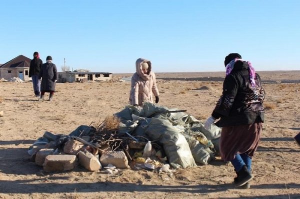 Свыше 940 тонн мусора: масштабный субботник провели в Жанаозене