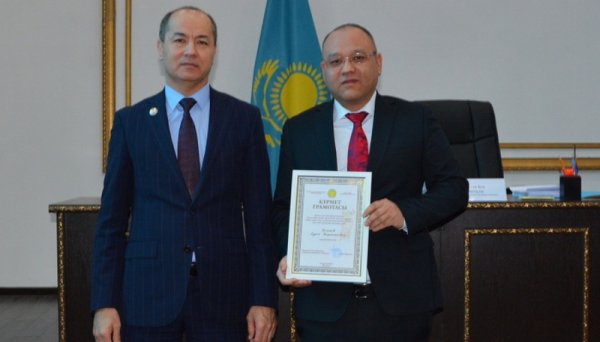 Судей наградили в Актау