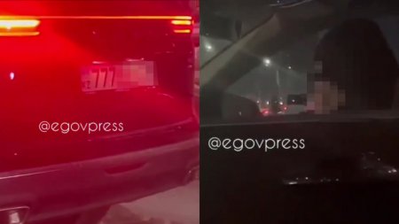 Ребенок за рулем авто с номерами 777 попал на видео в Астане 