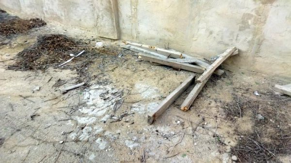 В свалку превратилась территория медколлежда в Актау