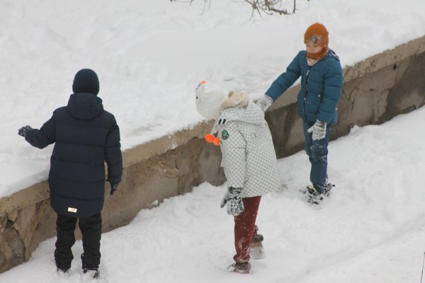 Снежное настроение Актау