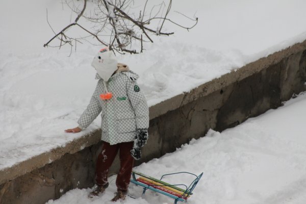 Снежное настроение Актау