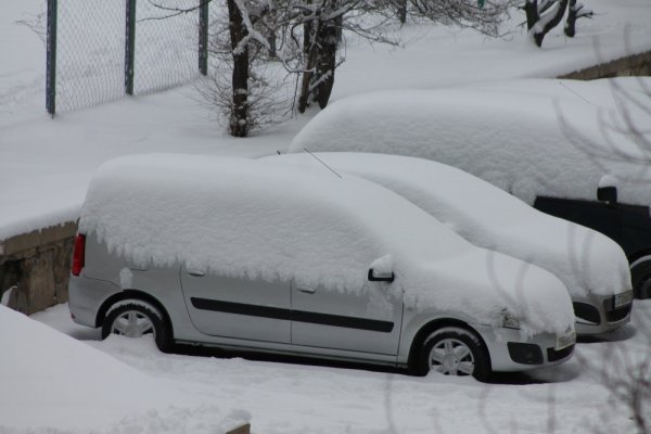 Снежное настроение Актау