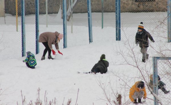 Снежное настроение Актау