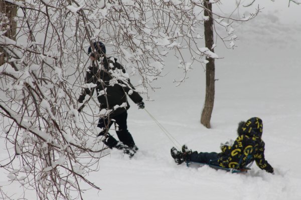 Снежное настроение Актау