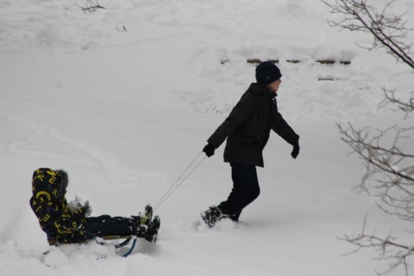 Снежное настроение Актау